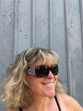 Dolce & Gabbana Crystal Sunglasses, OS